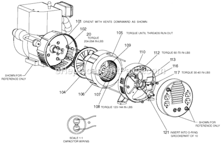 Page B Diagram and Parts List for GT5251 Type 0 DeVilbiss Generator