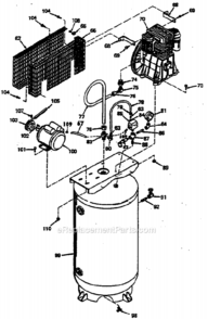 Part Location Diagram of BT-229 DeVilbiss Belt