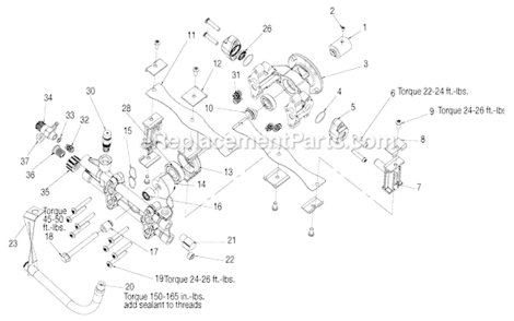 Part Location Diagram of D30480 DeVilbiss Shroud