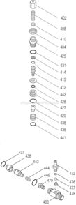 Page B Diagram and Parts List for ZR2800 Type 1 DeVilbiss Pressure Washer