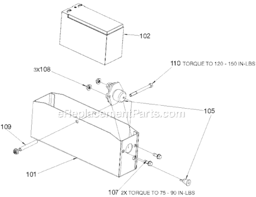 Page B Diagram and Parts List for EXB2525ES Type 0 DeVilbiss Pressure Washer