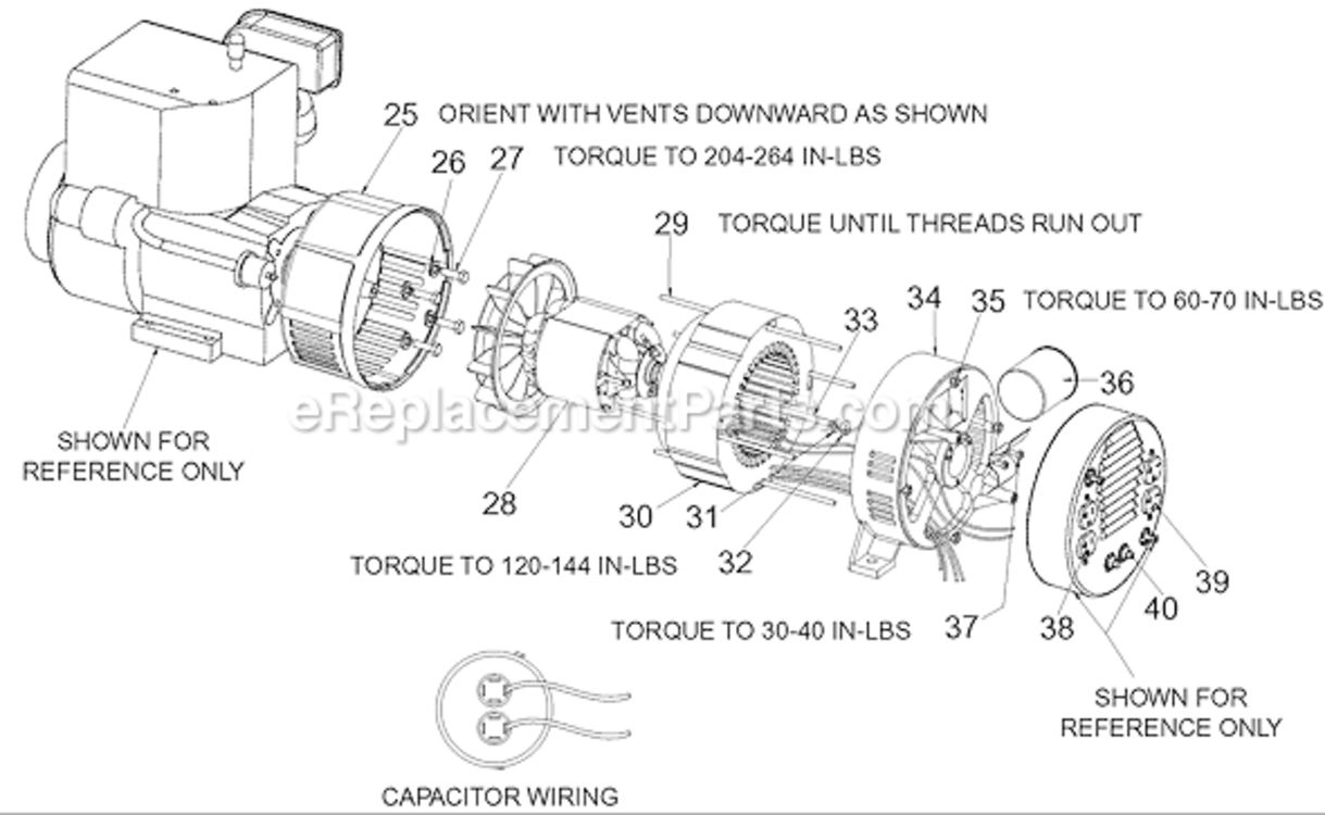 Page B Diagram and Parts List for EXGB5010 Type 0 DeVilbiss Generator