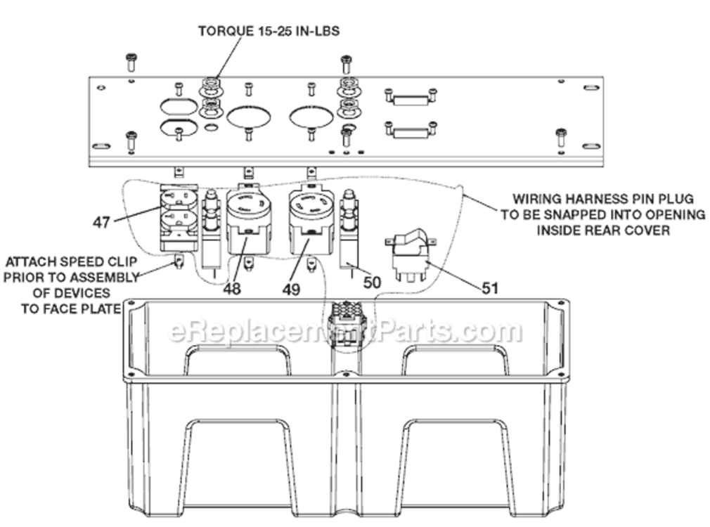 Page D Diagram and Parts List for EXGHV4510 Type 2 DeVilbiss Generator