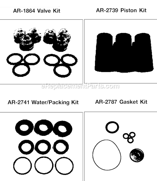 Page C Diagram and Parts List for EXHP2630 Type 2 DeVilbiss Pressure Washer