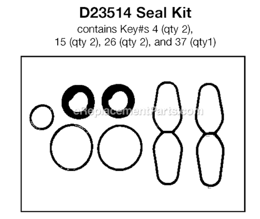 Page B Diagram and Parts List for EXVRB2321 Type 0 DeVilbiss Pressure Washer
