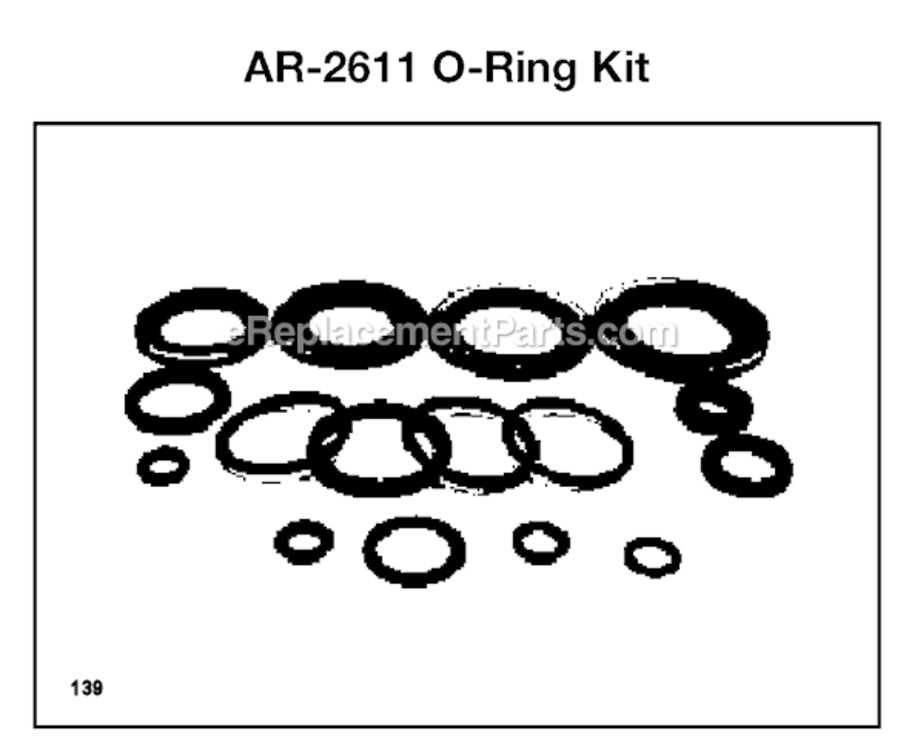 Page B Diagram and Parts List for EXWGC3240 Type 1 DeVilbiss Pressure Washer