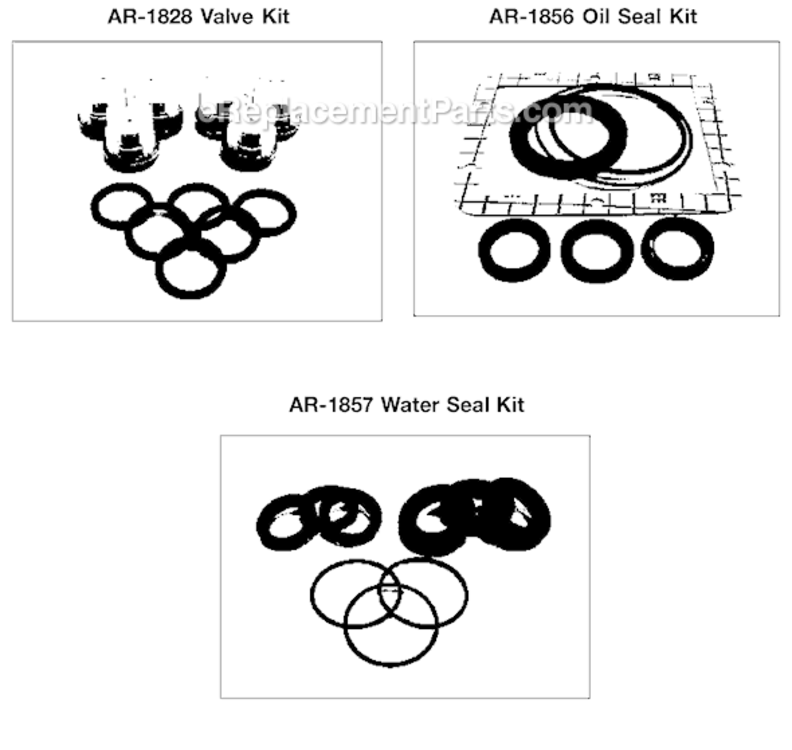 Page D Diagram and Parts List for EXWGC3540 Type 1 DeVilbiss Pressure Washer