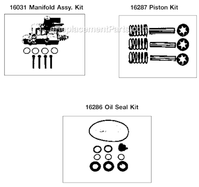 Page B Diagram and Parts List for EXWGV1721 Type 1 DeVilbiss Pressure Washer