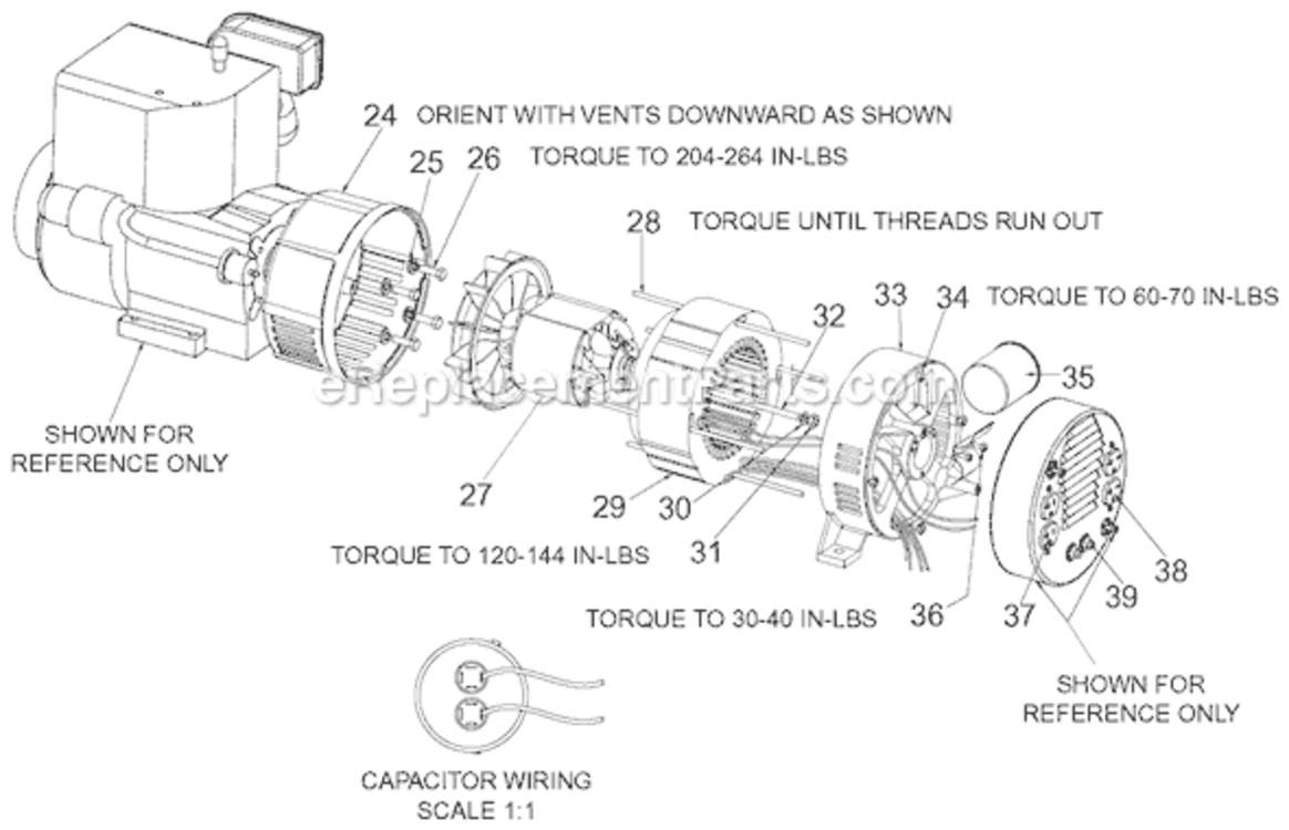 Page B Diagram and Parts List for GB4000 Type 0 DeVilbiss Generator