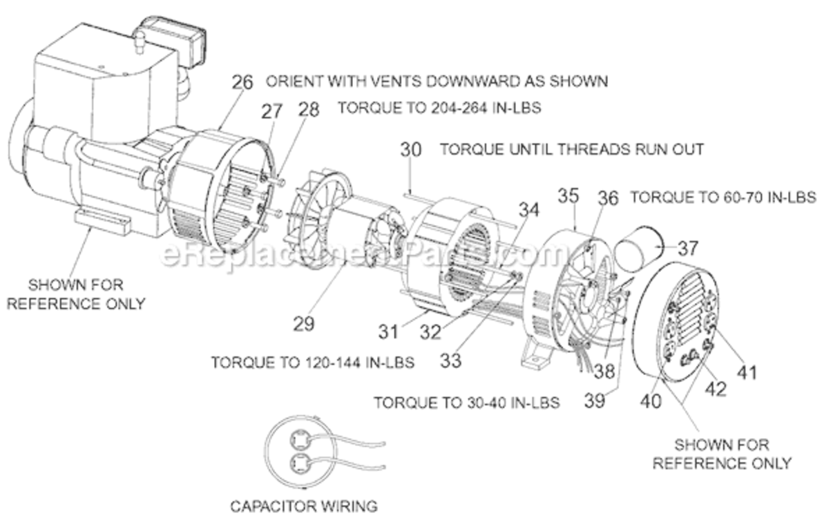 Page B Diagram and Parts List for GB4000 Type 2 DeVilbiss Generator