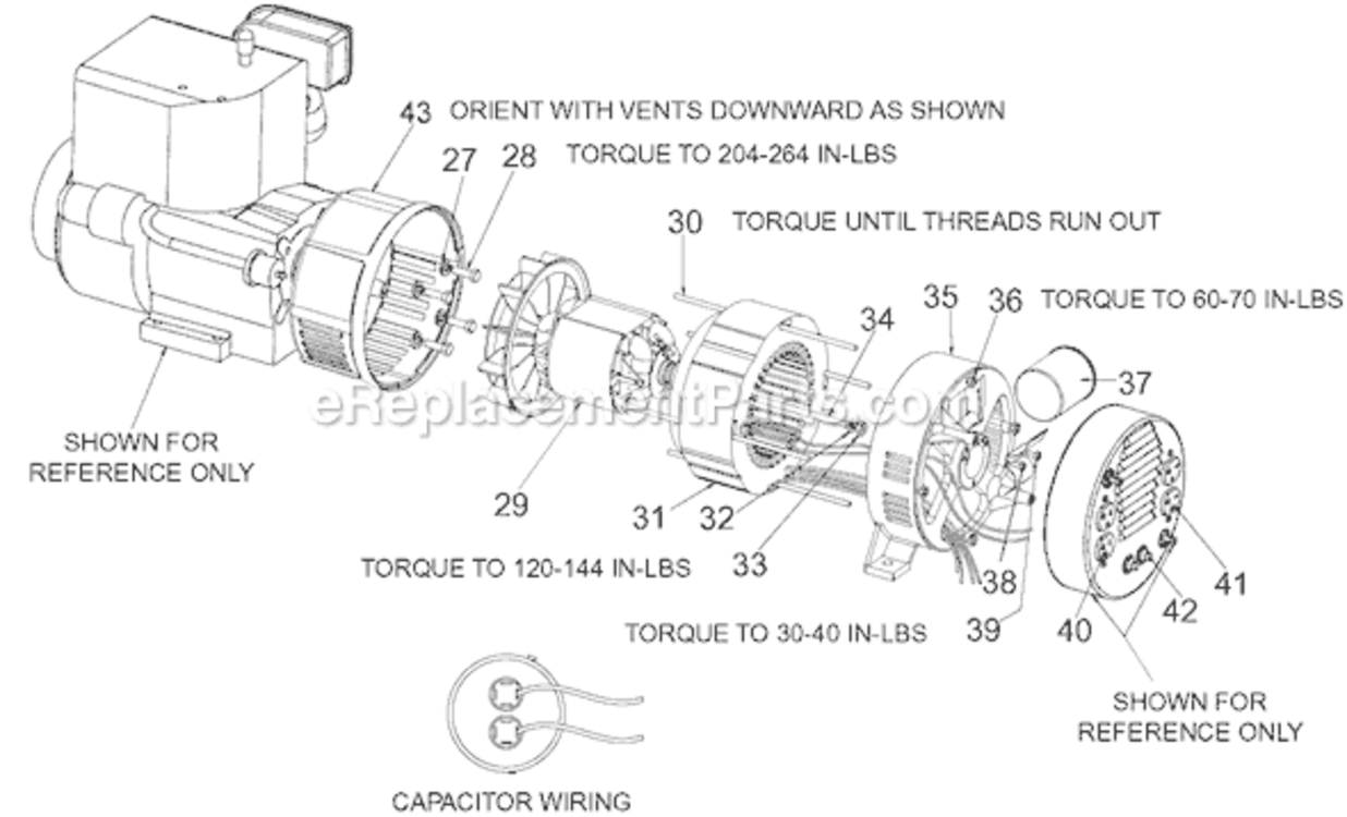 Page B Diagram and Parts List for GB4000 Type 3 DeVilbiss Generator