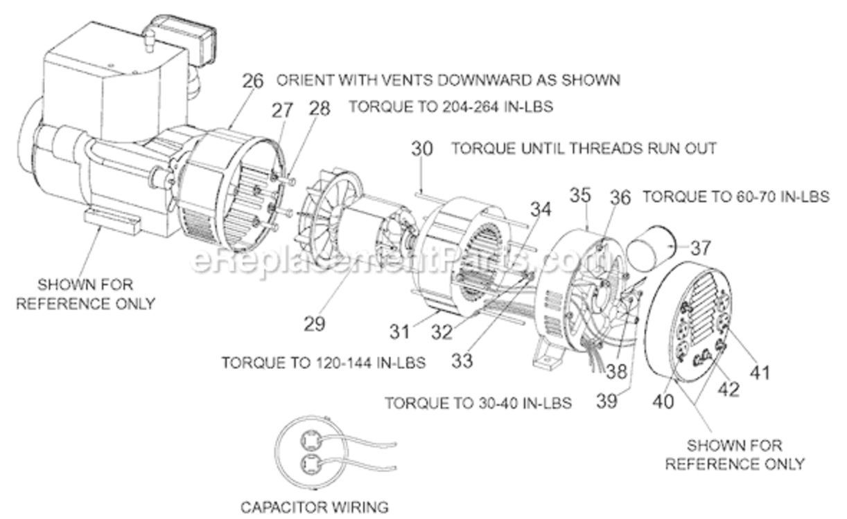 Page B Diagram and Parts List for GB4010 Type 2 DeVilbiss Generator