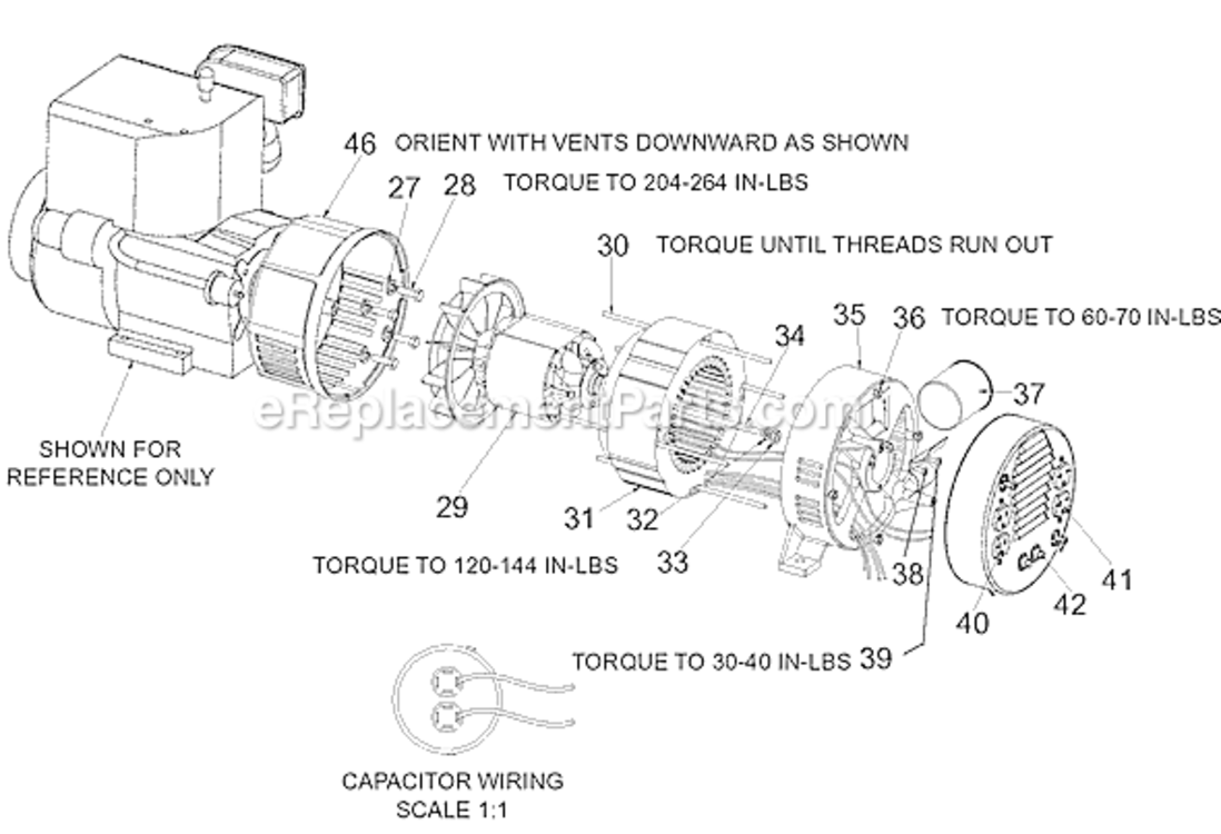 Page B Diagram and Parts List for GB5010 Type 2 DeVilbiss Generator