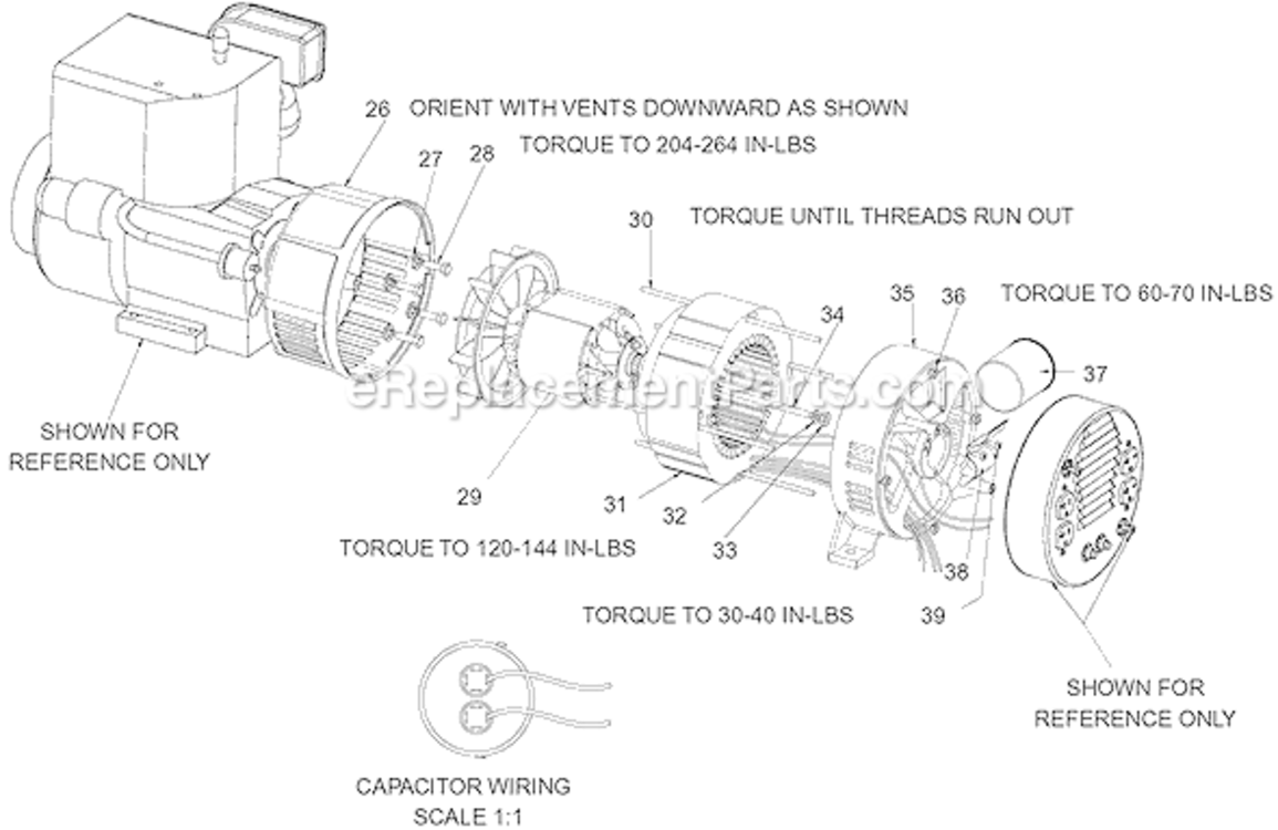 Page B Diagram and Parts List for GBE4010 Type 0 DeVilbiss Generator