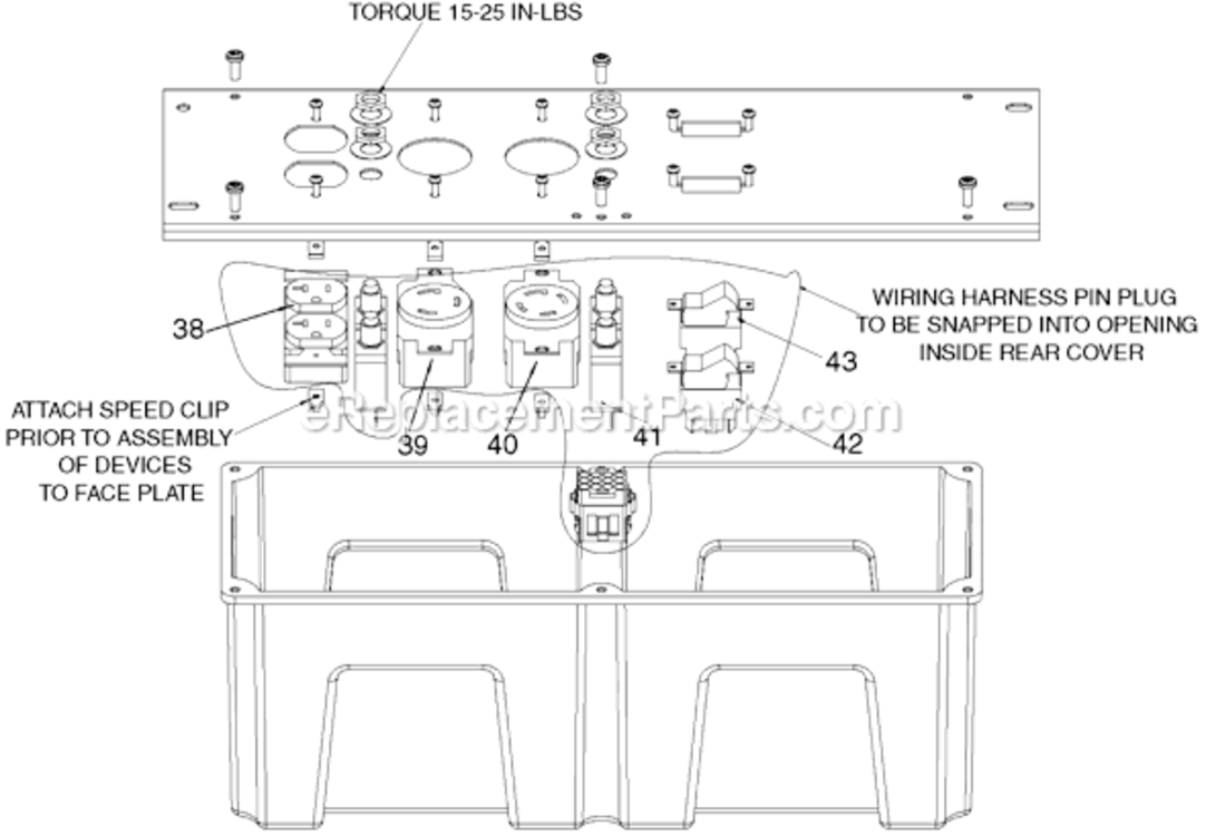 Page D Diagram and Parts List for GBV7010 Type 1 DeVilbiss Generator