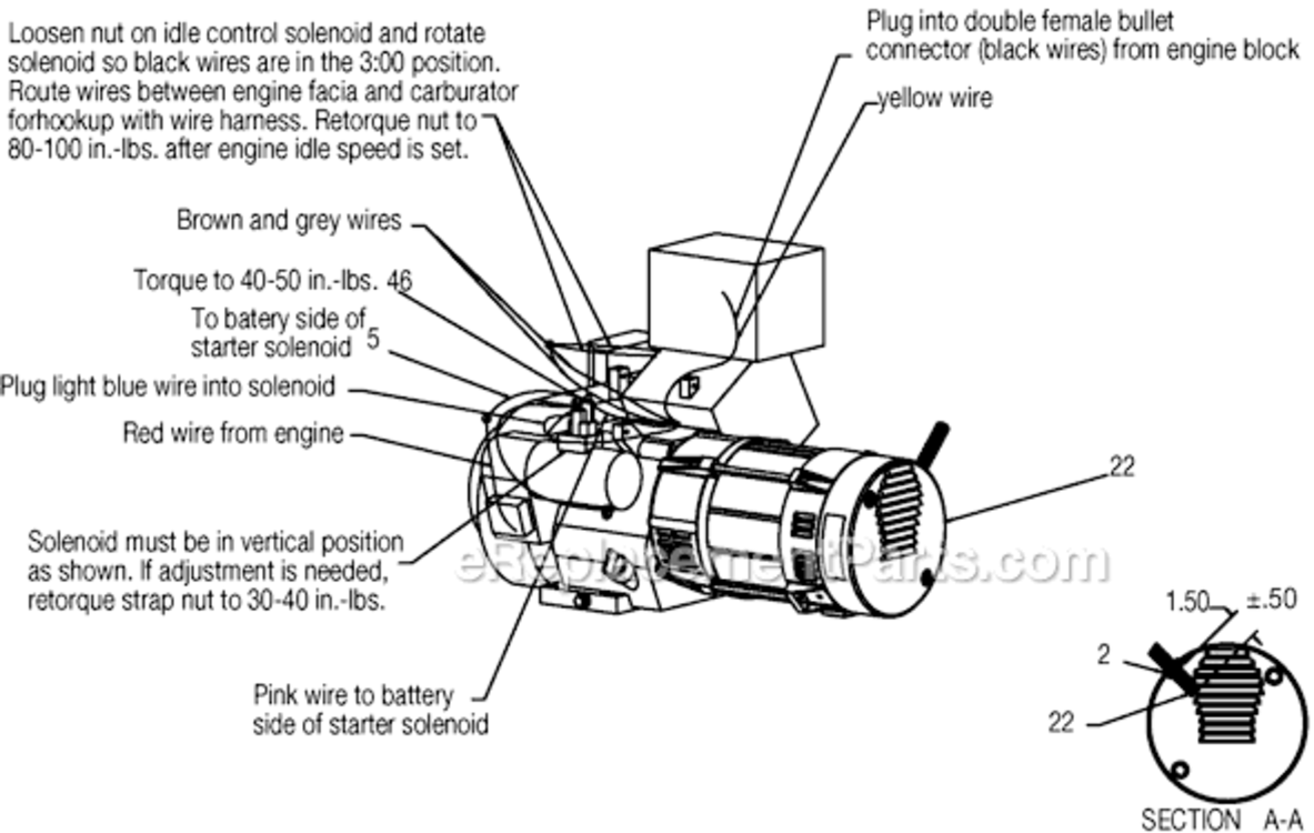 Page B Diagram and Parts List for GBVE7500-WK Type 1 DeVilbiss Generator