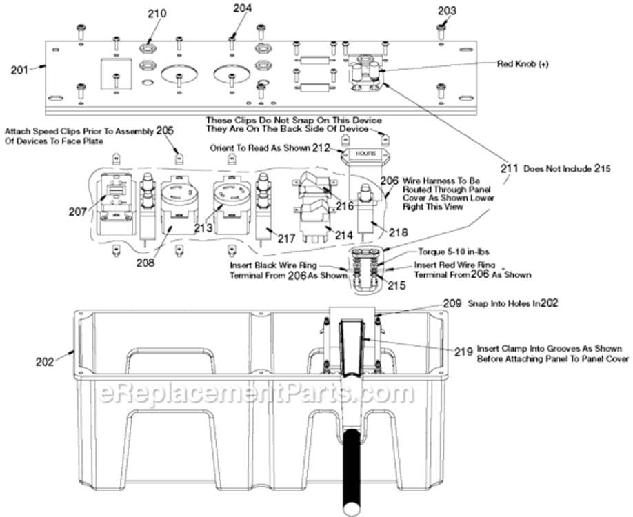 Page D Diagram and Parts List for GH4501 Type 0 DeVilbiss Generator