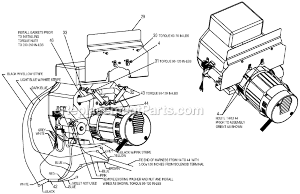 Page C Diagram and Parts List for GHE10000-WK Type 1 DeVilbiss Generator