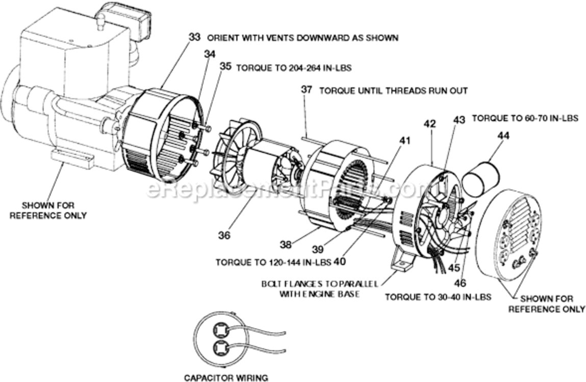 Page C Diagram and Parts List for GHV4500S1 Type 0 DeVilbiss Generator