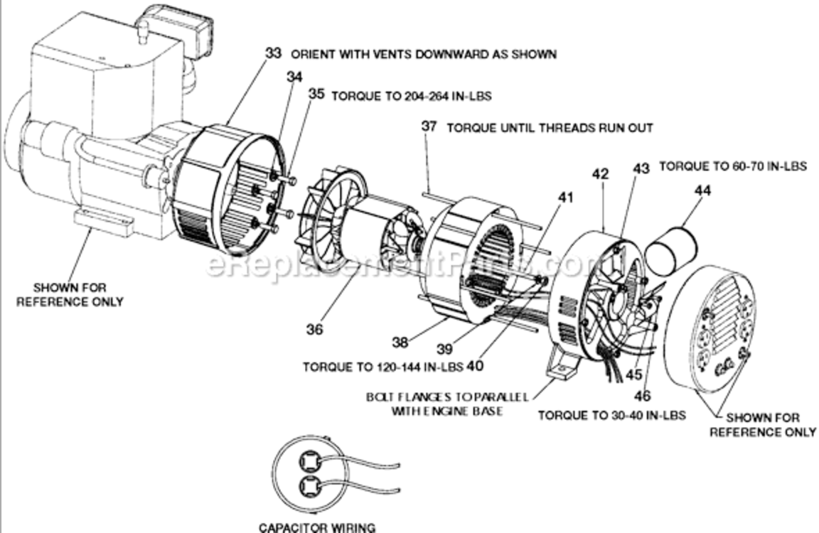 Page C Diagram and Parts List for GHV4500 Type 3 DeVilbiss Generator