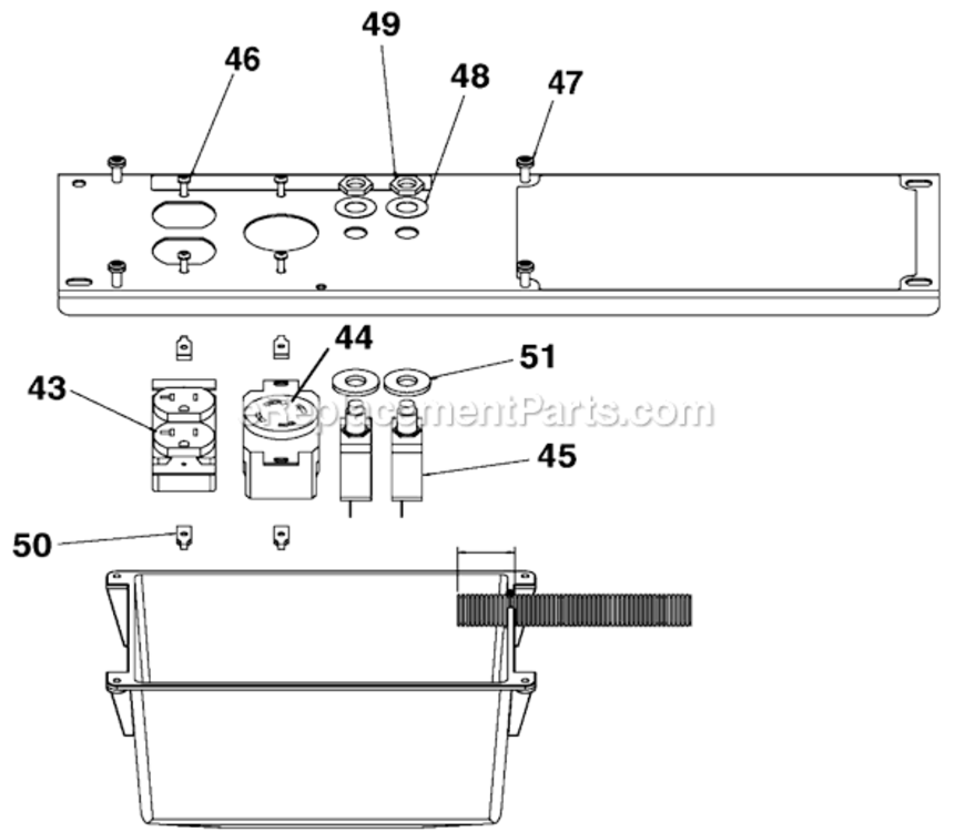 Page C Diagram and Parts List for GT5250-WK Type 0 DeVilbiss Generator