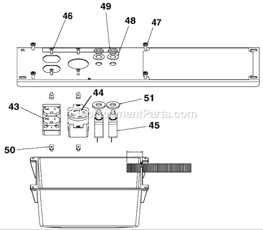 Page C Diagram and Parts List for GT5250-WK Type 1 DeVilbiss Generator