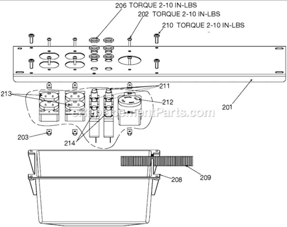 Page C Diagram and Parts List for GTO5200C-WK Type 1 DeVilbiss Generator