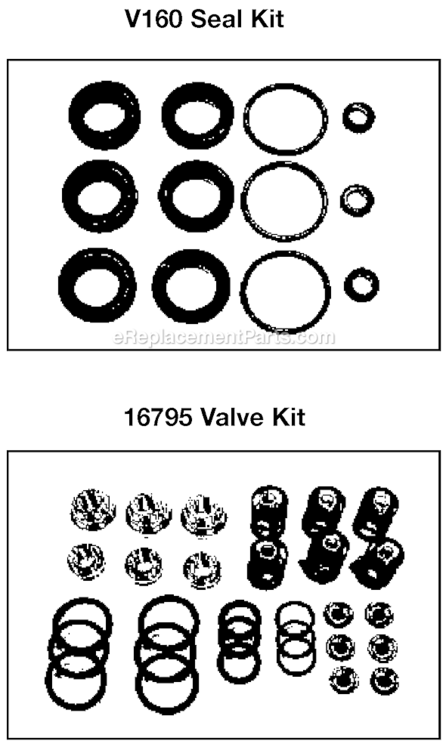 Page C Diagram and Parts List for MH5500H Type 0 DeVilbiss Pressure Washer