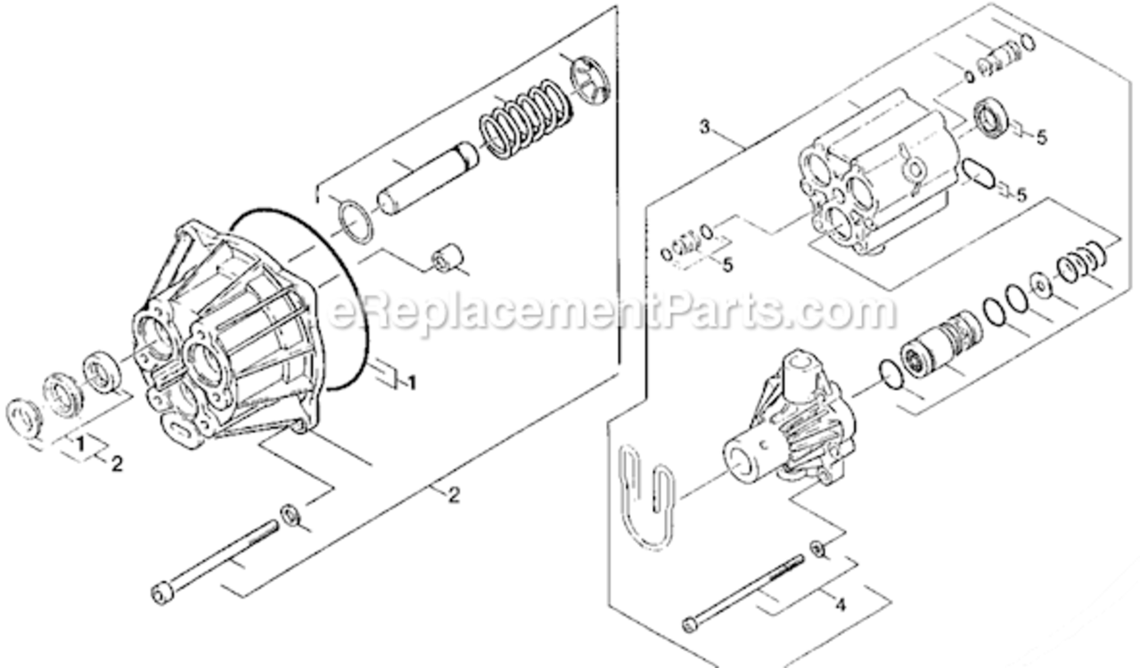 Page A Diagram and Parts List for W1217 Type 0 DeVilbiss Pressure Washer