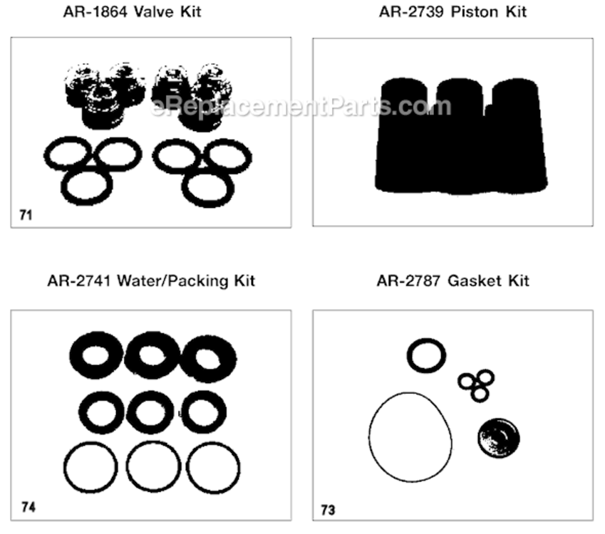Page C Diagram and Parts List for WHAB2627 Type 0 DeVilbiss Pressure Washer