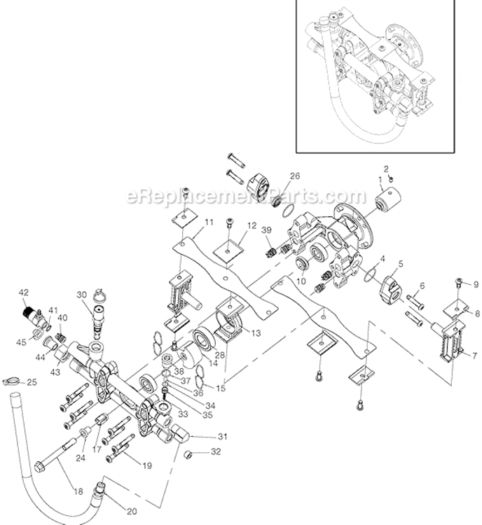 Page A Diagram and Parts List for WVR2120 Type 1 DeVilbiss Pressure Washer