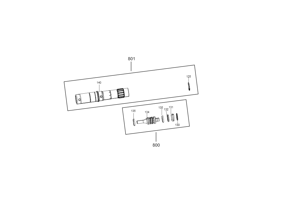 Exploded Diagram C Diagram and Parts List for DCH416B Type 1 DeWALT Hammer Drill