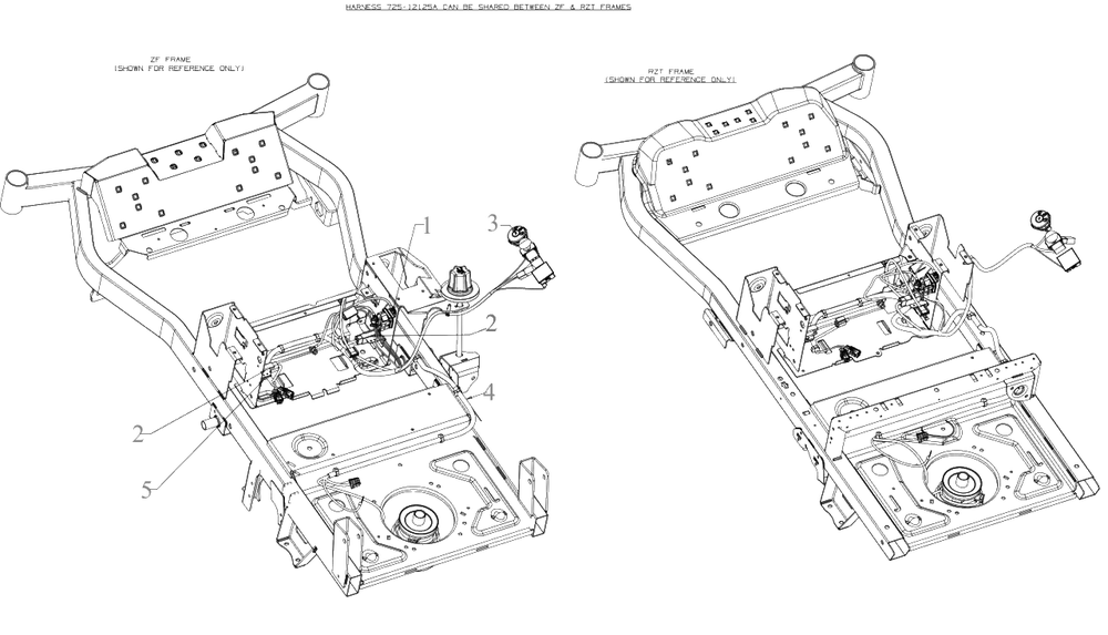 Electrical Diagram and Parts List for DXGZ160P (47AHBCA8038)(2021) DeWALT Lawn Tractor