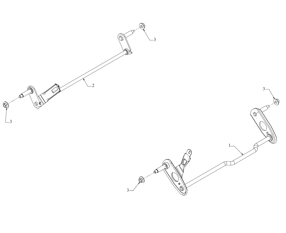 Axles Diagram and Parts List for DCMWSP244 (18AEU2C2738)(2023) DeWALT Lawn Mower