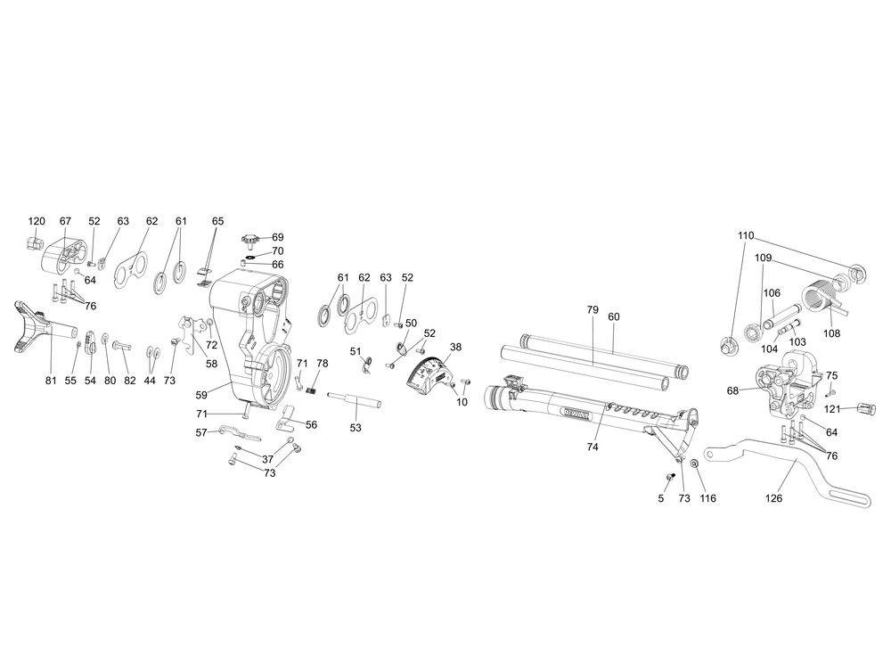 Diagram Diagram and Parts List for DWS780R Type 23 DeWALT Miter Saw