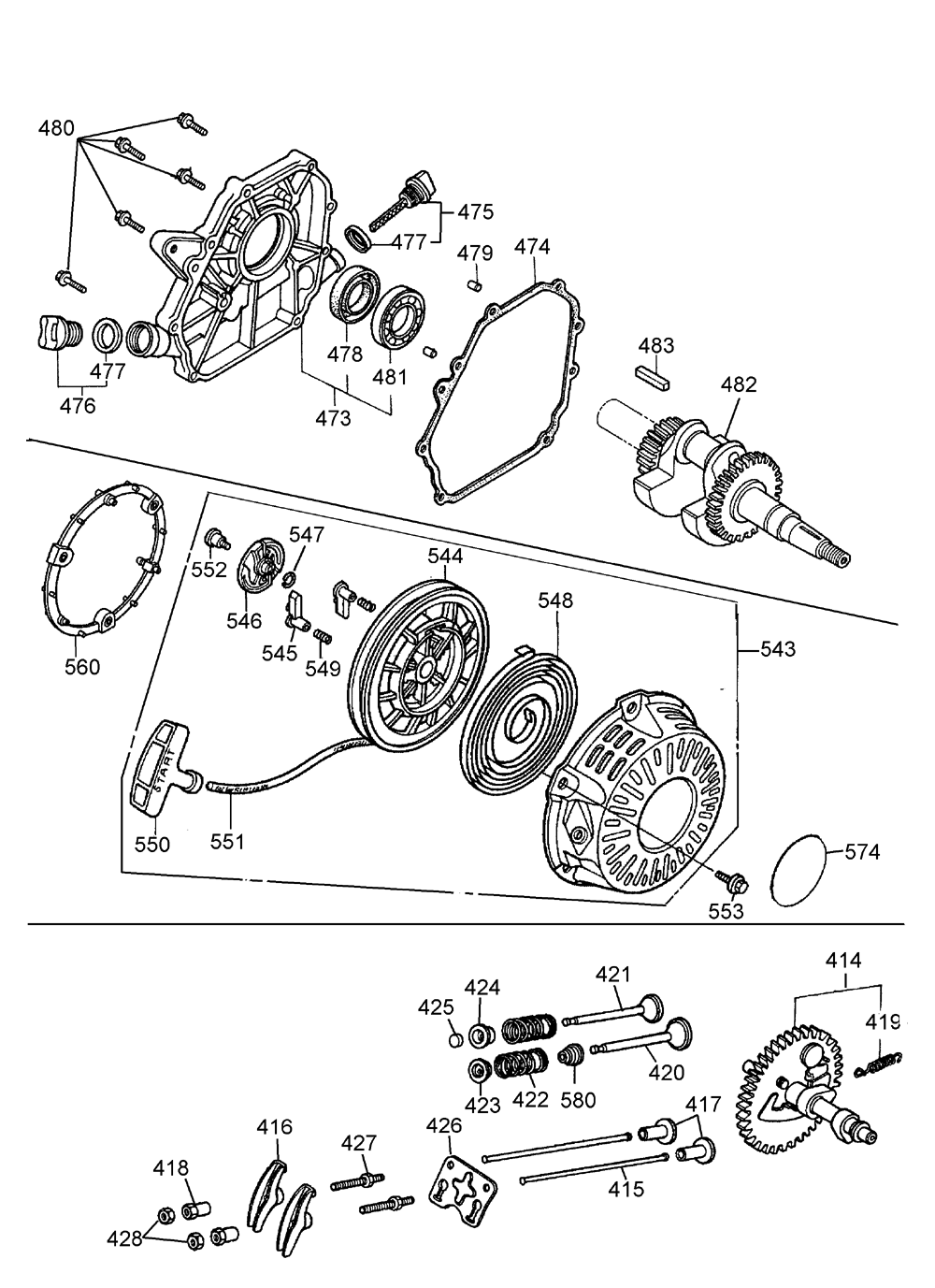 Fig-1 Diagram and Parts List for DP2800A-T2  DeWALT Pressure Washer