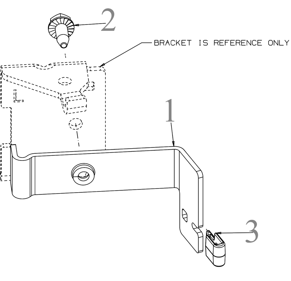 Clutch Keeper Diagram and Parts List for DXGZ148P (47AHBCA6038)(2022) DeWALT Lawn Tractor