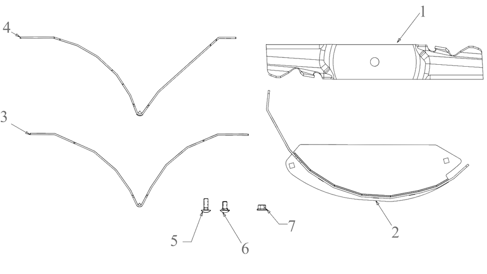 General Assembly Diagram and Parts List for DXGXB70065 (19B70065000)(2021) DeWALT Lawn Tractor Accessories