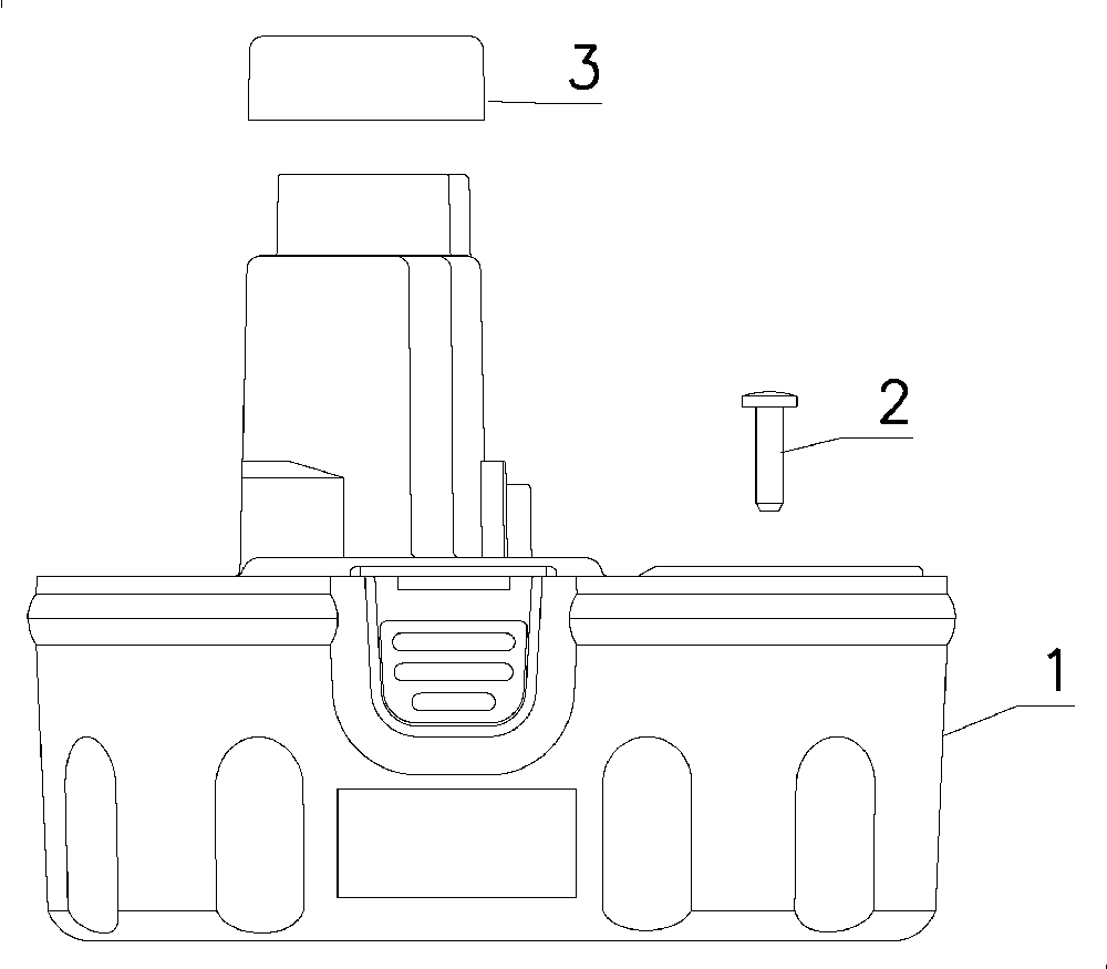 Exploded Diagram A Diagram and Parts List for DE9071 Type 1 DeWALT Cordless Drill