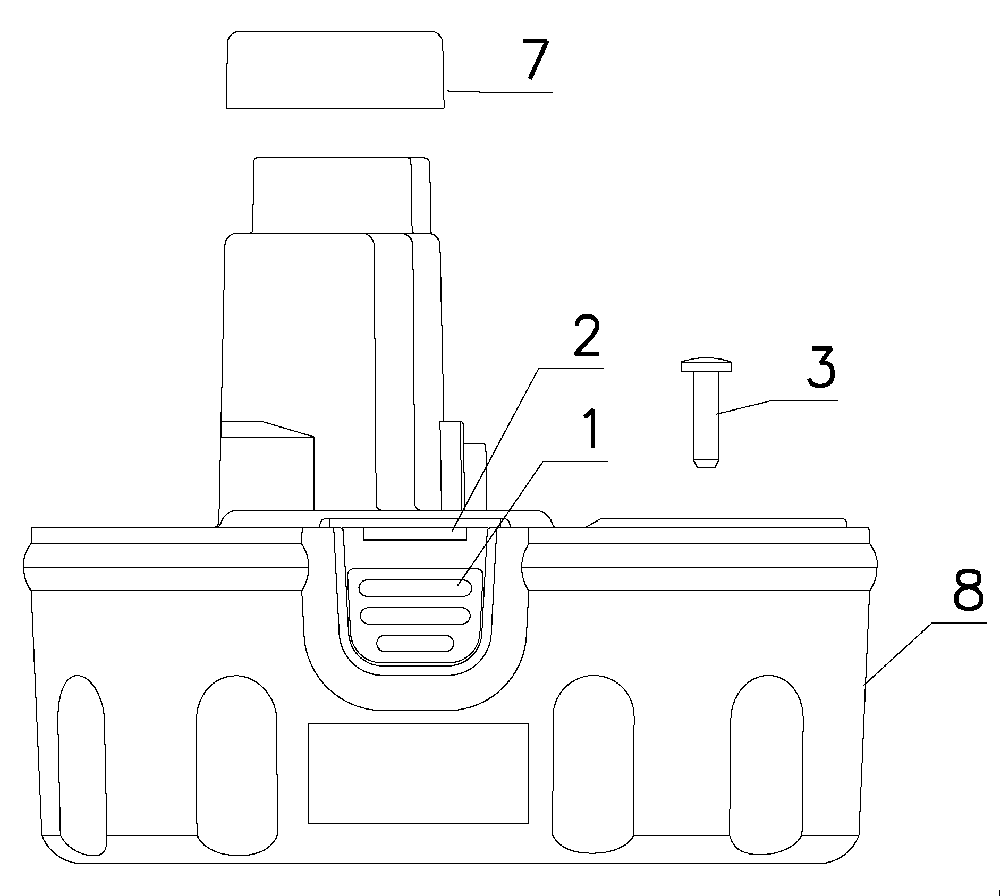 Exploded Diagram A Diagram and Parts List for DE9096 Type 1 DeWALT Cordless Drill