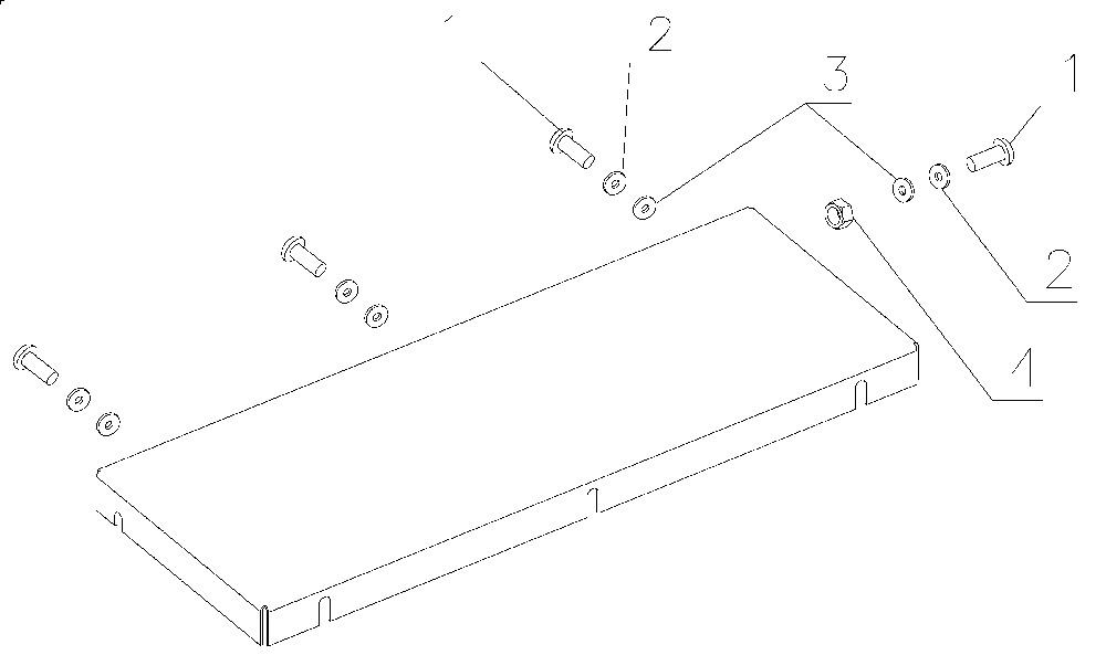 Exploded Diagram A Diagram and Parts List for DE7462-QZ Type 1 DeWALT Table Saw Accessories