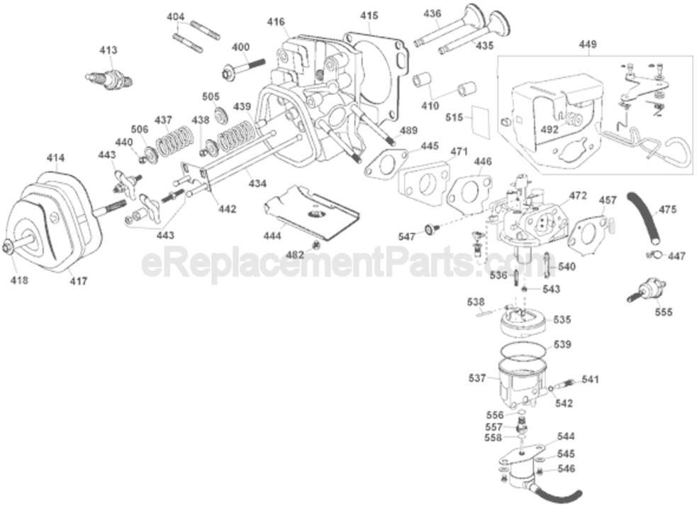 Page C Diagram and Parts List for DG7000B  DeWALT Generator