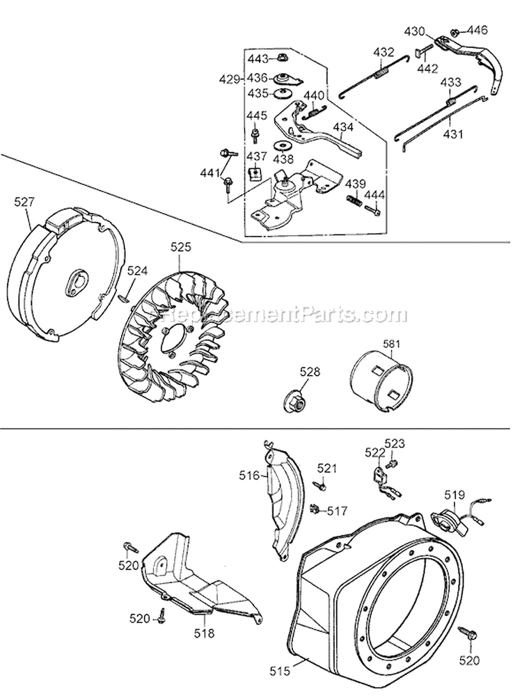 Page D Diagram and Parts List for DP2800A Type 2 DeWALT Pressure Washer