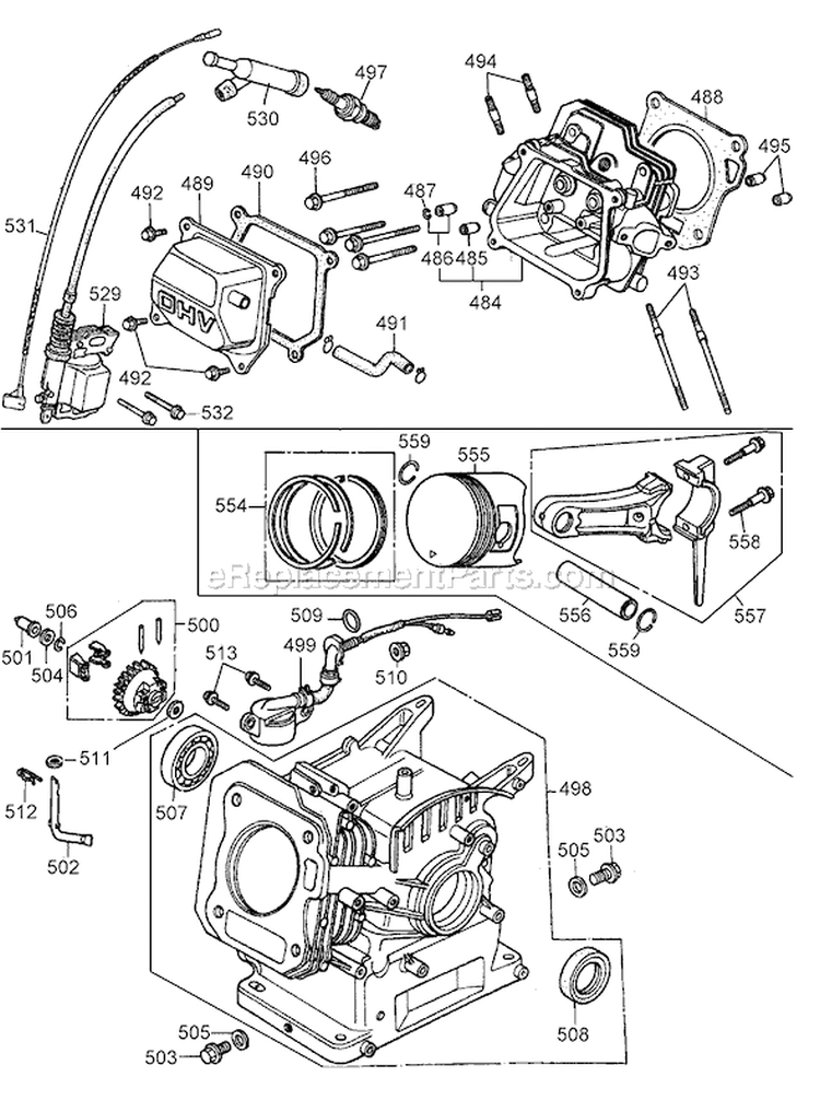 Page A Diagram and Parts List for DP3100 Type 2 DeWALT Pressure Washer