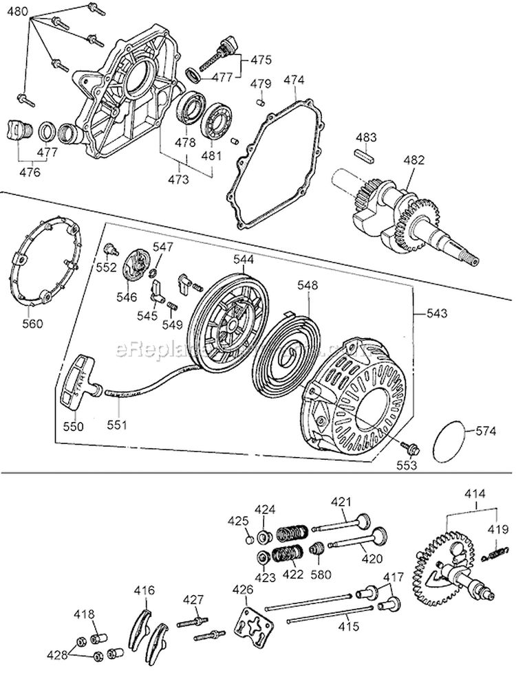 Page C Diagram and Parts List for DP3100 Type 2 DeWALT Pressure Washer