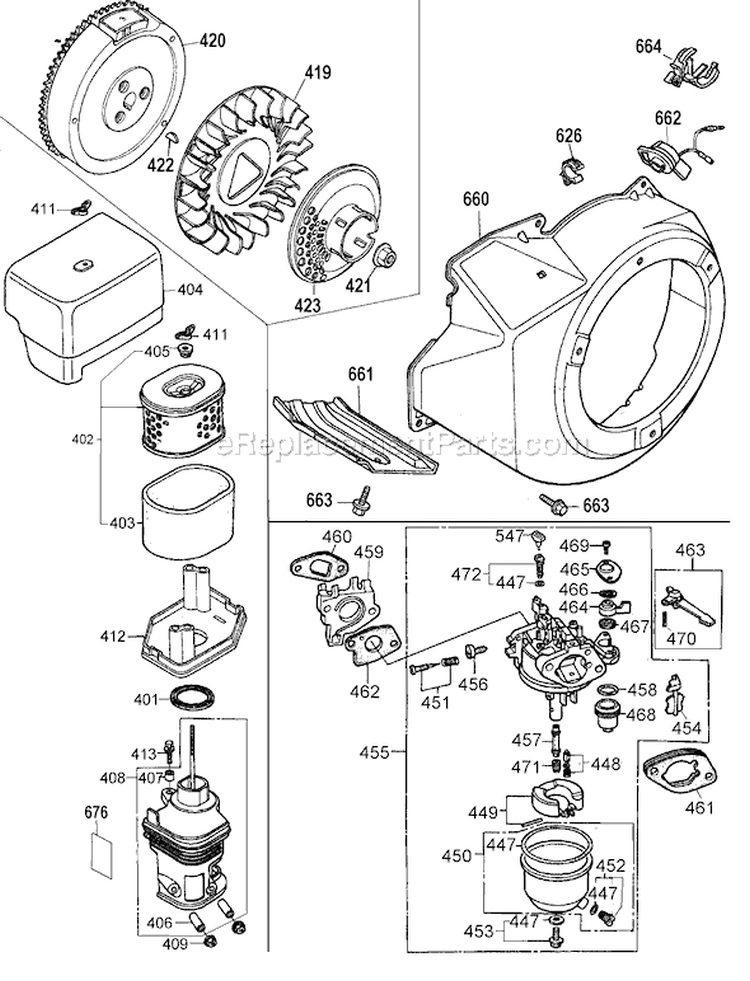 Page A Diagram and Parts List for DP3700 Type 2 DeWALT Pressure Washer