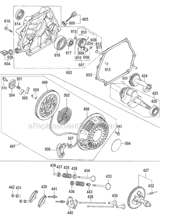Page E Diagram and Parts List for DP3750 Type 1 DeWALT Pressure Washer