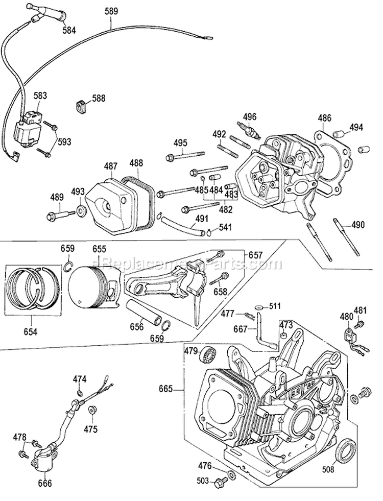 Page C Diagram and Parts List for DP3850 Type 1 DeWALT Pressure Washer
