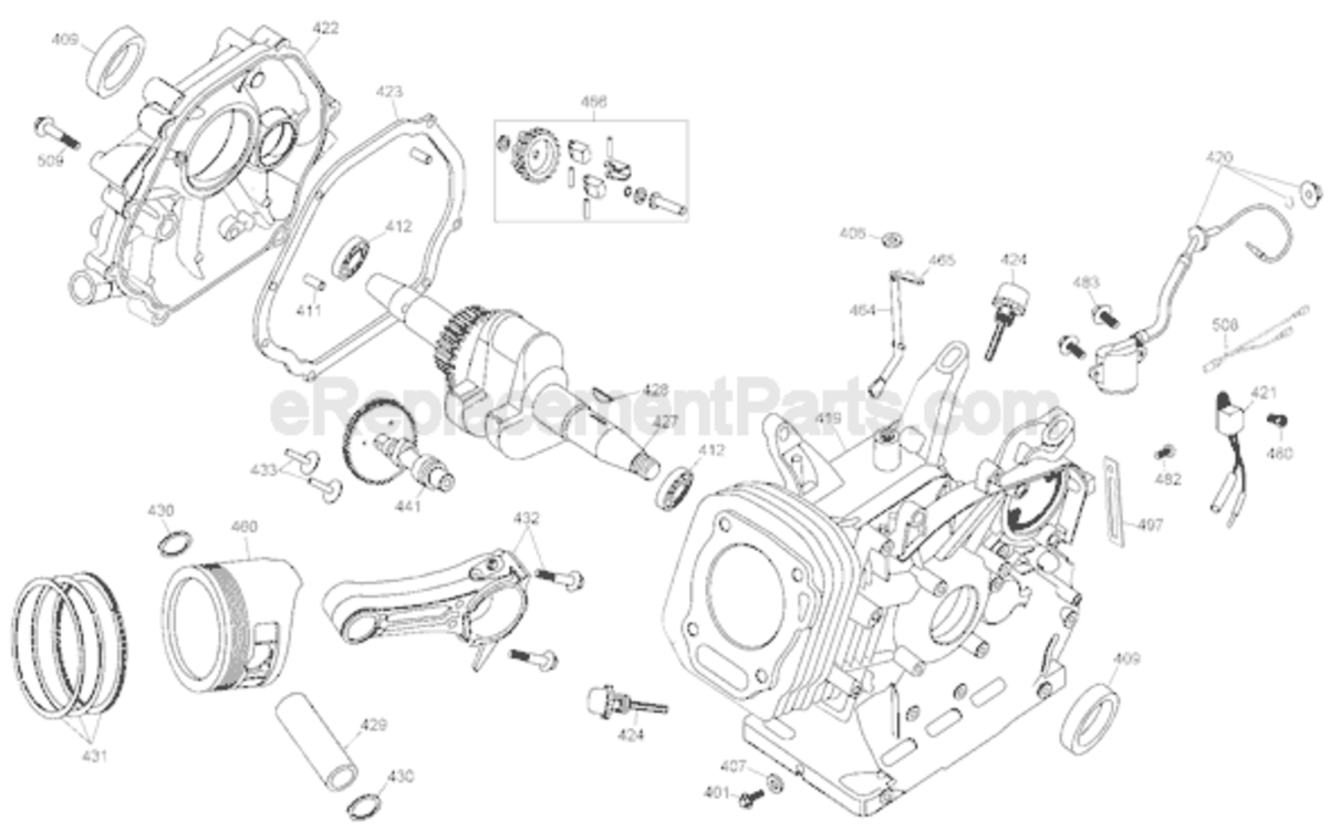 Page C Diagram and Parts List for DPD3000IC  DeWALT Pressure Washer