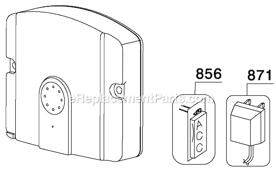 Page A Diagram and Parts List for DS500  DeWALT Tool Stand & Cart